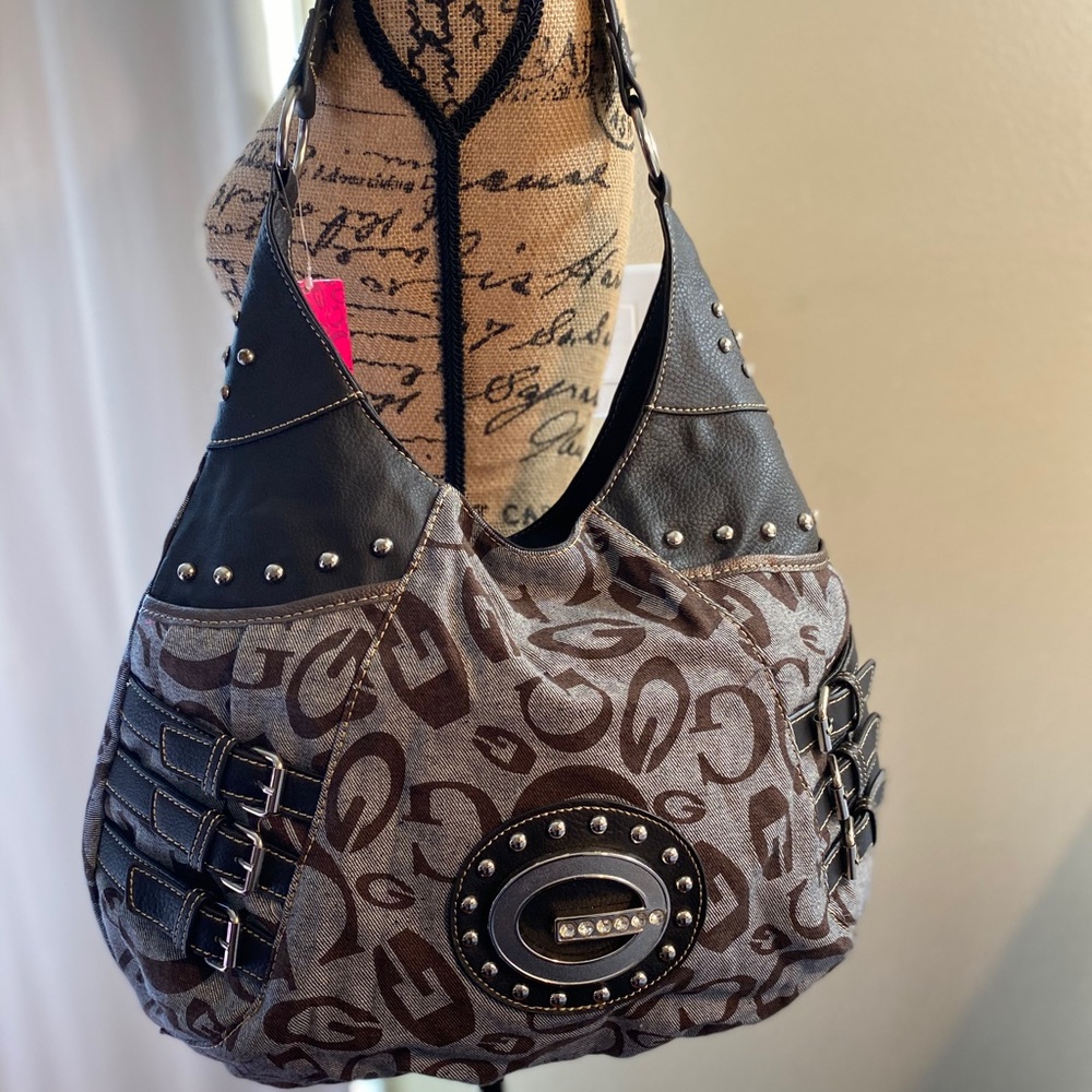 G- Style shoulder Handbag collection Brown